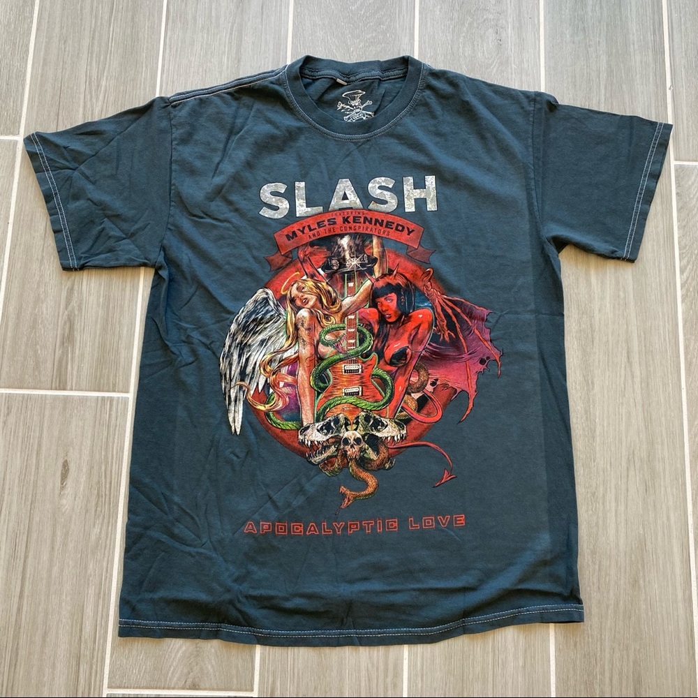 NEW SLASH APOCALYPTIC LOVE 90’S GRAPHIC T-SHIRT SZ S